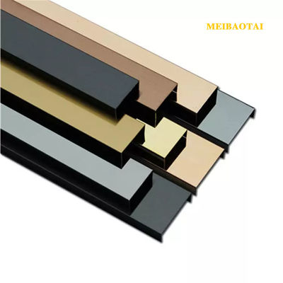 ราคาดี แฮร์ไลน์กระจก 304 กระเบื้องสแตนเลสตัด 10FT ป้องกันลายนิ้วมือ ออนไลน์