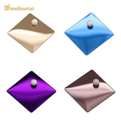 ราคาดี PVD Plating Mirror ตกแต่งแผ่นสแตนเลส 4x8 ความหนา 0.6mm ออนไลน์