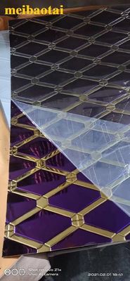 ราคาดี PVD การเคลือบสีเหล็กไร้ขัดเหล็กแผ่นโลหะสี่ฟุต ออนไลน์