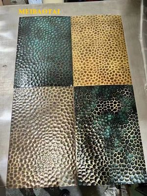 ราคาดี 4*8FT สีโบราณ สแตนเลสสแตนเลสกระดาษคัดลอก ความหนา 0.85 มม ออนไลน์