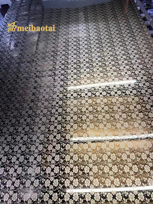 ราคาดี แผ่นสแตนเลสสตีล 304 ผิวซุปเปอร์มิเรอร์ etching ขนาด 1219x2438 มม. สำหรับงานลิฟต์ ออนไลน์