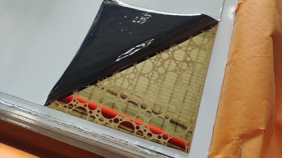 ราคาดี 1ความหนา 0.0 มิลลิเมตร ทองกระจกถักแผ่นสแตนเลส ออนไลน์