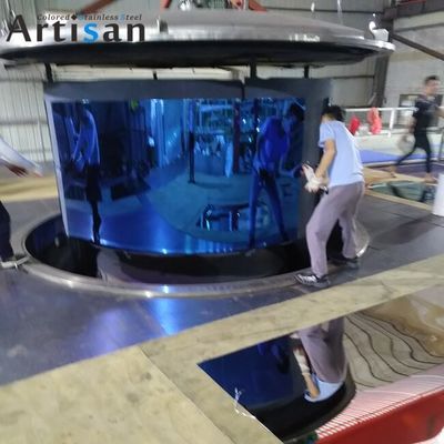 ราคาดี แผ่น PVD ของแผ่นเหล็กไร้ขัดเหล็กแบบกระจกสีฟ้าตามมาตรฐาน ASTM ออนไลน์