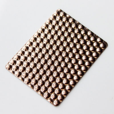 โลหะสีชมพูทองเหลืองสแตนเลสกระดาษโลหะตกแต่งกระดาษ