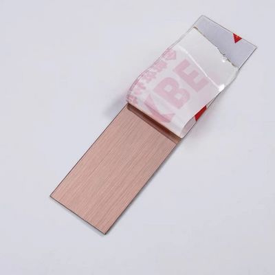 Popular Color Design Stainless Steel Tile Trim Adhesive Roll