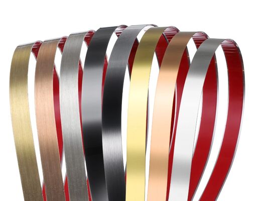ราคาดี PVD สีเคลือบสแตนเลสสตรีป พีลและสติ๊กสตรีป - ทนต่อการกัดกร่อนและสะอาดง่าย Tile Trim ออนไลน์