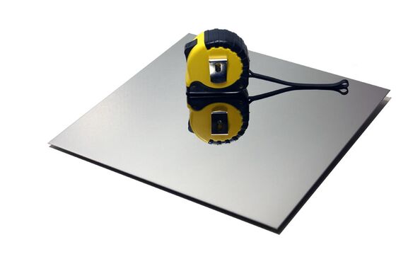 แผ่นตกแต่งสแตนเลสสตีลกระจกเงา Ss304 201 8k