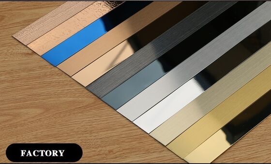 ราคาดี ผู้ผลิต PVD Coating Metal Stainless Steel Adhesive Roll Flat Tape การเคลือบโลหะสแตนเลส ออนไลน์