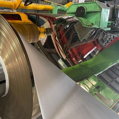 โล่เหล็กไร้สแตนเลส PVD ทองกระจกโค้ล โล่เหล็กไร้สแตนเลส