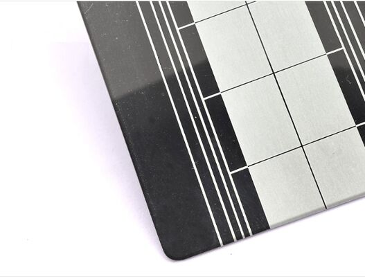 Grade 201 Etched Stainless Steel Sheet with 70 Micron PVC Film and 1219x3048mm Size for Decorative Applications