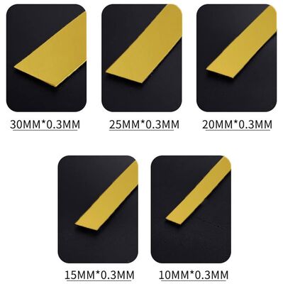 ราคาดี แถบตกแต่งสแตนเลสกระจกทองคำแบบมีกาวในตัว, ของตกแต่งผนัง DIY ออนไลน์