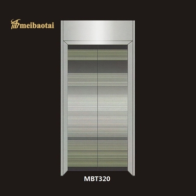 แกะสลักสแตนเลส 304 เส้นผมเสร็จสิ้นความหนา 0.95 มม. สำหรับลิฟท์