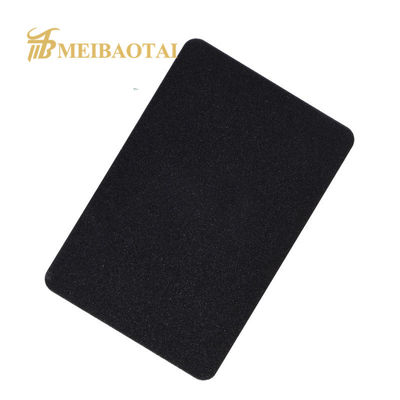 แผ่นเหล็กไร้สแตนเลสประดับแบบปัดทรายความหนา 0.75 มม