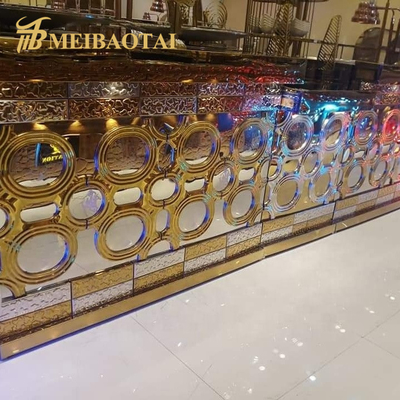 แผ่นเหล็กสแตนเลส ASTM Mirror Gold, 0.65mm Ss Mirror Finish Sheet