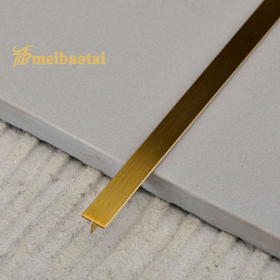 ราคาดี กระเบื้องสแตนเลสเคลือบ PVD สีทองลายเส้นผม มาตรฐาน JIS T15X2048 มม. ออนไลน์
