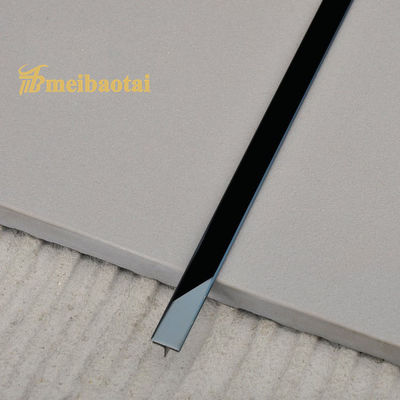 ราคาดี 304 สแตนเลส Tile Trim with Black PVD Coating และ 6 มม. ออนไลน์