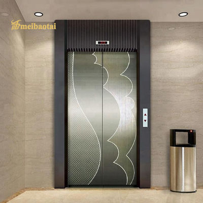 0.95mm ความหนา 304 สแตนเลสแผ่นด้วย NO.4 การรักษาพื้นผิวและ 1219x2438mm ขนาดสําหรับลิฟท์