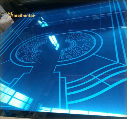 Mirror Etch ลิฟต์ตกแต่งแผ่นสแตนเลสสีมาตรฐาน AISI