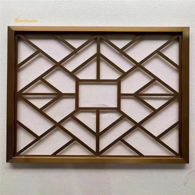 ราคาดี SS304 201 Hairline สแตนเลส Screen การตกแต่งห้องแบ่ง ออนไลน์