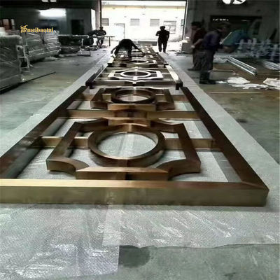 ราคาดี 201 304 สแตนเลส แยกห้อง โรงแรมตกแต่งขนาดที่สามารถปรับแต่งได้ ออนไลน์