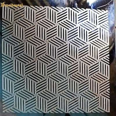 ราคาดี ลวดลาย 3D สุดหรูสลักแผ่นเหล็กสี่ฟุต 0.65 มม. หนา ออนไลน์