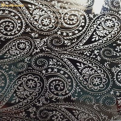 ราคาดี 304 Grade Etched Steel Sheet with PVC Film Coated 1219x2438mm ขนาดสําหรับการใช้งานตกแต่ง ออนไลน์