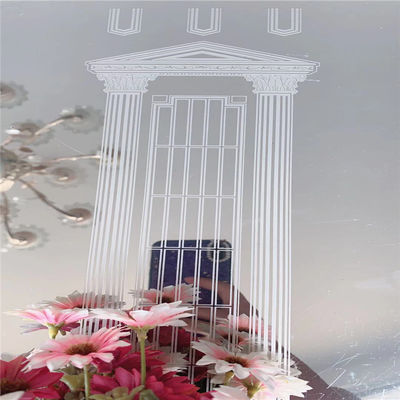 แผ่นสแตนเลสสลักลายขอบผ่า ความหนา 1.0 มม. OEM พร้อมลายสลักที่กำหนดเอง