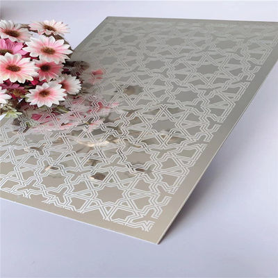 ราคาดี ลิฟต์อย่างยั่งยืนแผ่นสแตนเลส 4 * 8FT กระจก Customized ออนไลน์