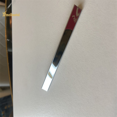 กระเบื้องสเตนเลสสตีลสีเงิน T รูปร่าง T8X2438mm ASTM Standard