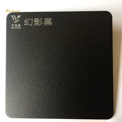 ราคาดี แผ่นสแตนเลสตกแต่งสีดำพ่นทราย 0.55 มม. รูปร่างแบน ออนไลน์