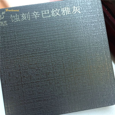 ราคาดี แผ่นลามิเนตสแตนเลสตกแต่งอลูมิเนียมสีเทา 4X8FT Slit Edge ออนไลน์