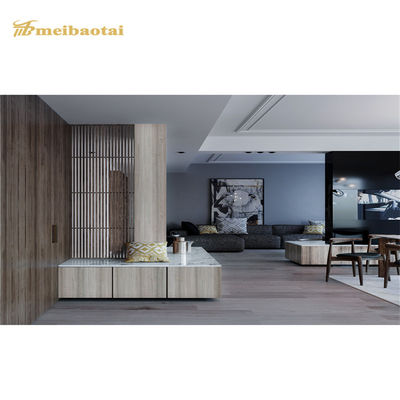 ราคาดี แผ่นลามิเนตลายไม้เลียนแบบสแตนเลสตกแต่งขอบผนัง กว้าง 1000 มม ออนไลน์