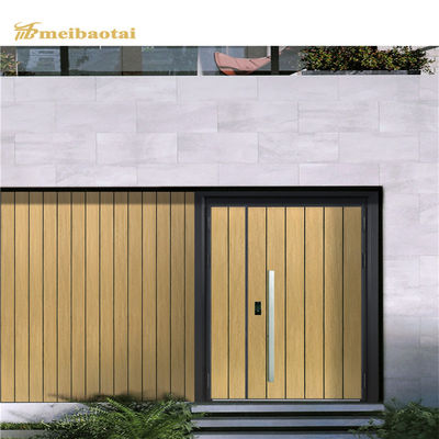 ราคาดี ลายไม้เลียนแบบแผ่นลามิเนตสเตนเลสตกแต่ง 4X8FT Slit Edge ออนไลน์